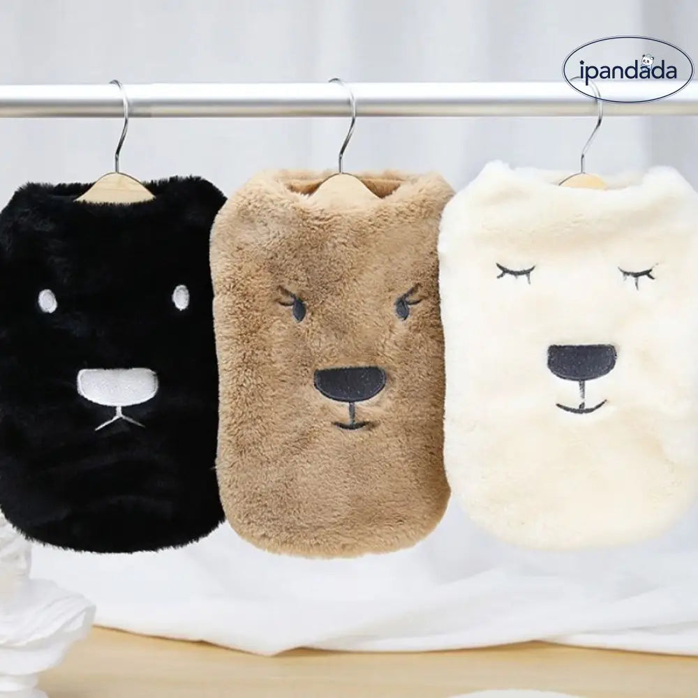 犬服 秋冬  秋 冬 ベスト セーター ニット 秋服 冬服 犬 服 犬の服 ペット服 ドッグウェア シンプル かわいい 可愛い おしゃれ 暖かい ふわふわ 犬用ベスト 小型犬 中型犬 秋用 冬用 防寒 トイプードル ふわふわベスト ID2958