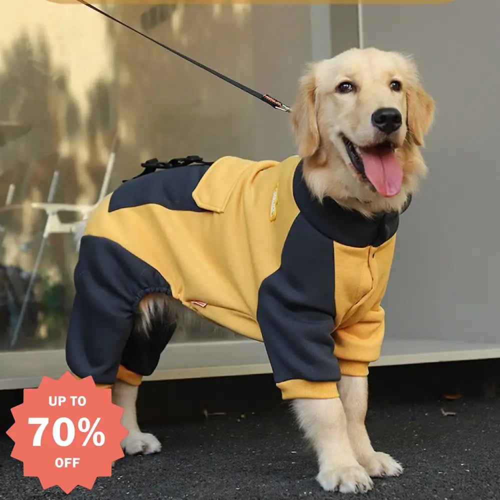 犬服 秋冬 ゴールデンレトリバー 中型 大型犬 ペット 春秋用 大型犬 ラブラドール フルボディ セーター 冬用 ID2871