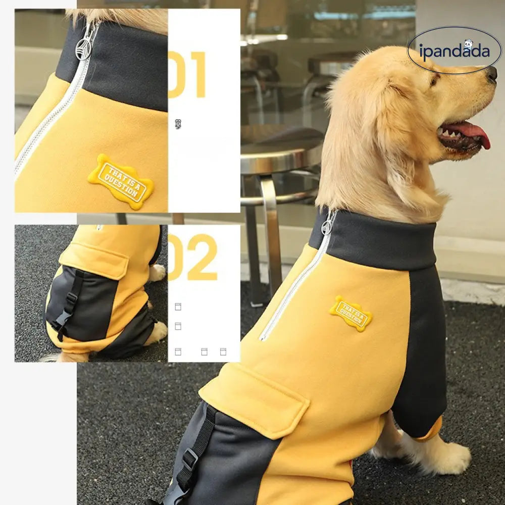 犬服 秋冬 ゴールデンレトリバー 中型 大型犬 ペット 春秋用 大型犬 ラブラドール フルボディ セーター 冬用 ID2871