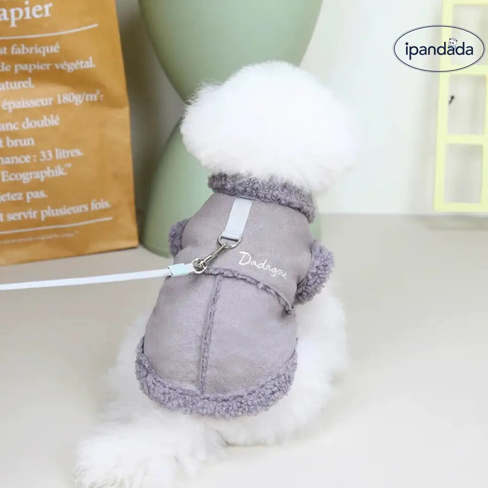犬服 秋冬 かわいい 暖かい おしゃれ シンプル コート ジャケット ドッグウェア 犬用 パーカー 秋服 冬服  防寒コート小中型犬 部屋着  脱毛保護 お散歩 ID2620