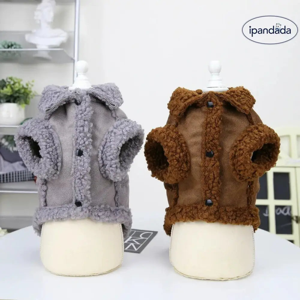 犬服 秋冬 かわいい 暖かい おしゃれ シンプル コート ジャケット ドッグウェア 犬用 パーカー 秋服 冬服  防寒コート小中型犬 部屋着  脱毛保護 お散歩 ID2620