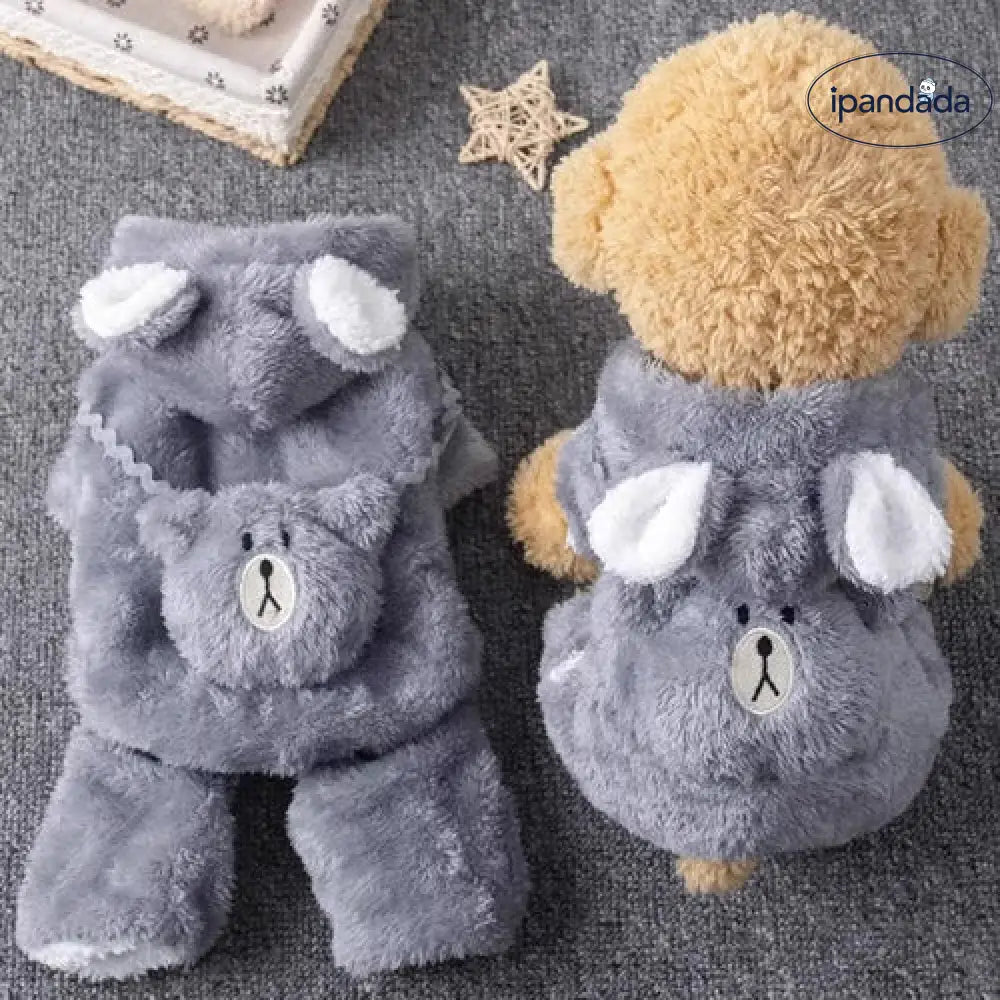 犬服 秋冬 シーズン 加フリース 厚手 保温 テディ ビション ポメラニアン ペット 猫用 小型 子犬 毛落ち防止 ID2609