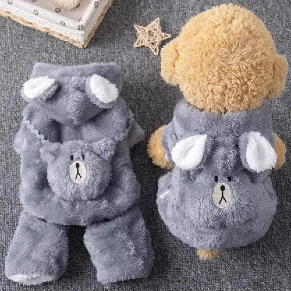 犬服 秋冬 シーズン 加フリース 厚手 保温 テディ ビション ポメラニアン ペット 猫用 小型 子犬 毛落ち防止 ID2609 タイプ③ / XS