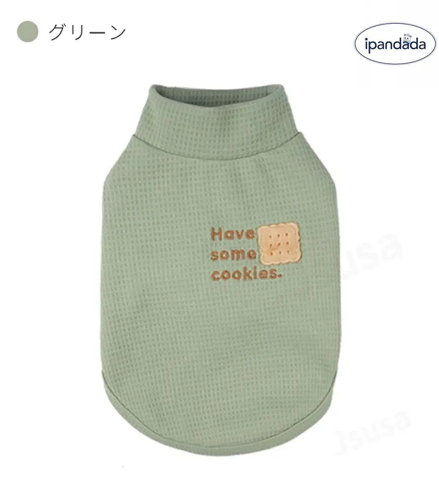 犬服 秋冬 小中型犬服 犬スーツ ソフト 長袖ロングTシャツ Ｔシャツ スタンダードシャツ 暖かい 動きやすい 秋冬春 室内室外 おしゃれ ペット服 洋服 ハイネック 刺繍 ドッグウエア ウェア 犬の服 ペットウェア ペット服 秋服 冬服 着脱簡単 ID2388