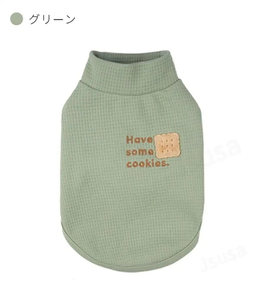 犬服 秋冬 小中型犬服 犬スーツ ソフト 長袖ロングTシャツ Ｔシャツ スタンダードシャツ 暖かい 動きやすい 秋冬春 室内室外 おしゃれ ペット服 洋服 ハイネック 刺繍 ドッグウエア ウェア 犬の服 ペットウェア ペット服 秋服 冬服