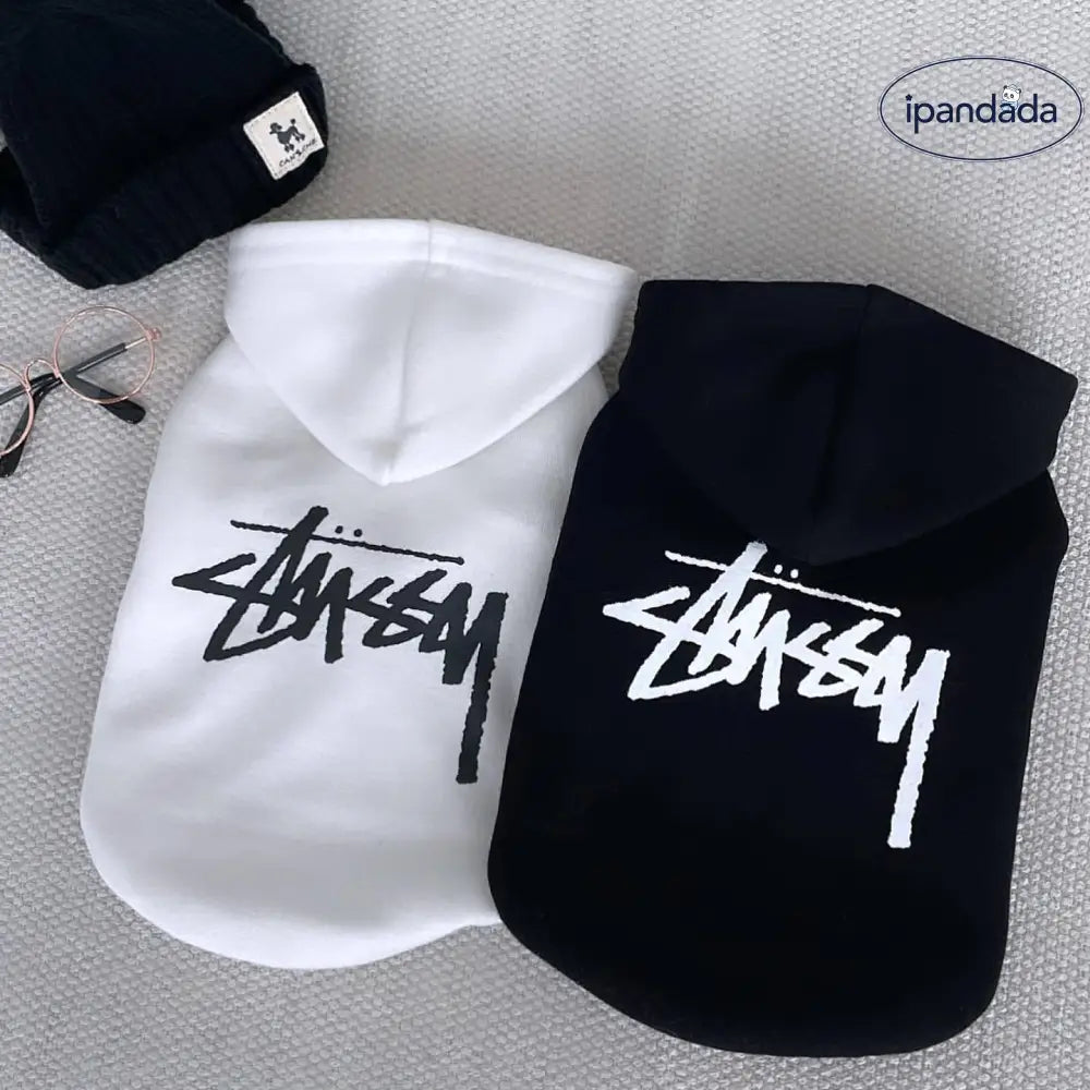 犬の服 秋冬用 小型犬 テディ ベア ボション ペット 猫用 フリース フード付き スウェットシャツ ID3937