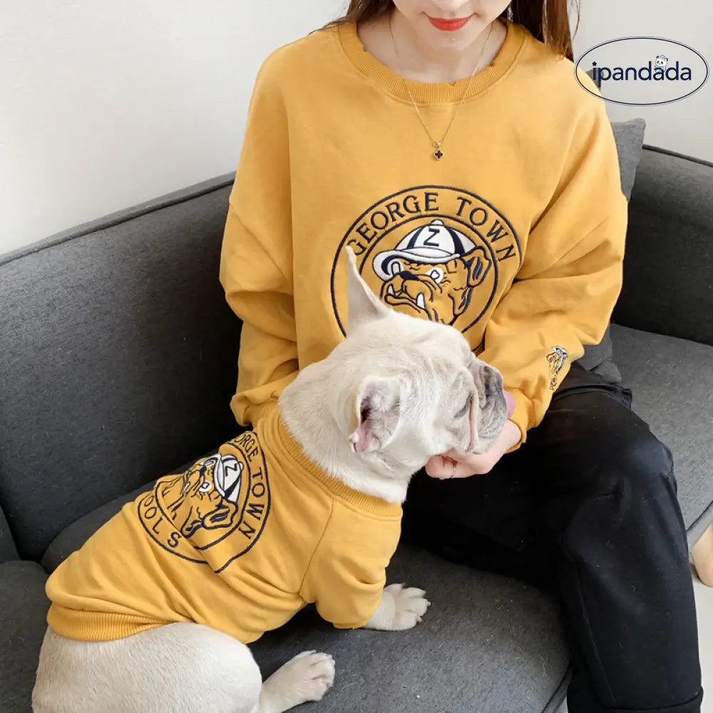 犬服 犬 飼い主 ペアルック 犬の服 お揃い 親子服 親子お揃い パーカー ワンちゃん 犬とペアルック 小型犬用 ペット用 S-4XL  オーナー用 フリーサイズ ペット用 犬 服 ワンチャン服 小型犬 猫 親子服 春秋服 冬服 ペット服 ID2474