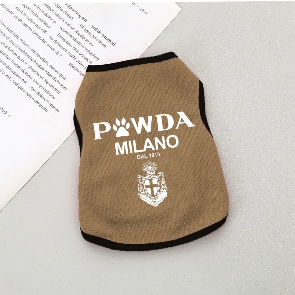 犬 服 犬服 夏用 薄手 ペットウェア メッシュ 通気性 お散歩 男の子 女の子 かっこいい かわいい 小型犬 背心 猫用 ドッグウェア ID4567 ブラウン / XS ペット用品＞ウェア