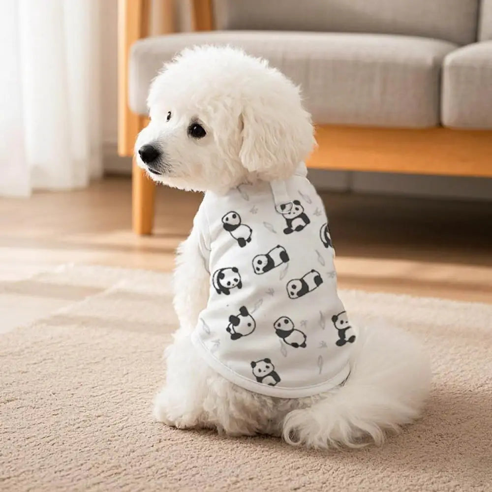 ID1172 犬服 夏用 接触冷感 トイプードル 小型犬 ペットウェア 通気性 洗える 新作 2色展開 XS～XLサイズ プレミアム感 ひんやり ホワイト / XS ペット用品＞おもちゃ