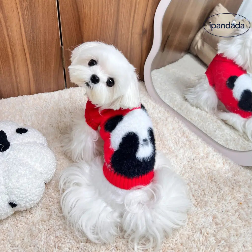 犬 秋冬 服装 ビション シュナウザー 猫 二足袖なし ニット 小型犬 ウェア ID2489