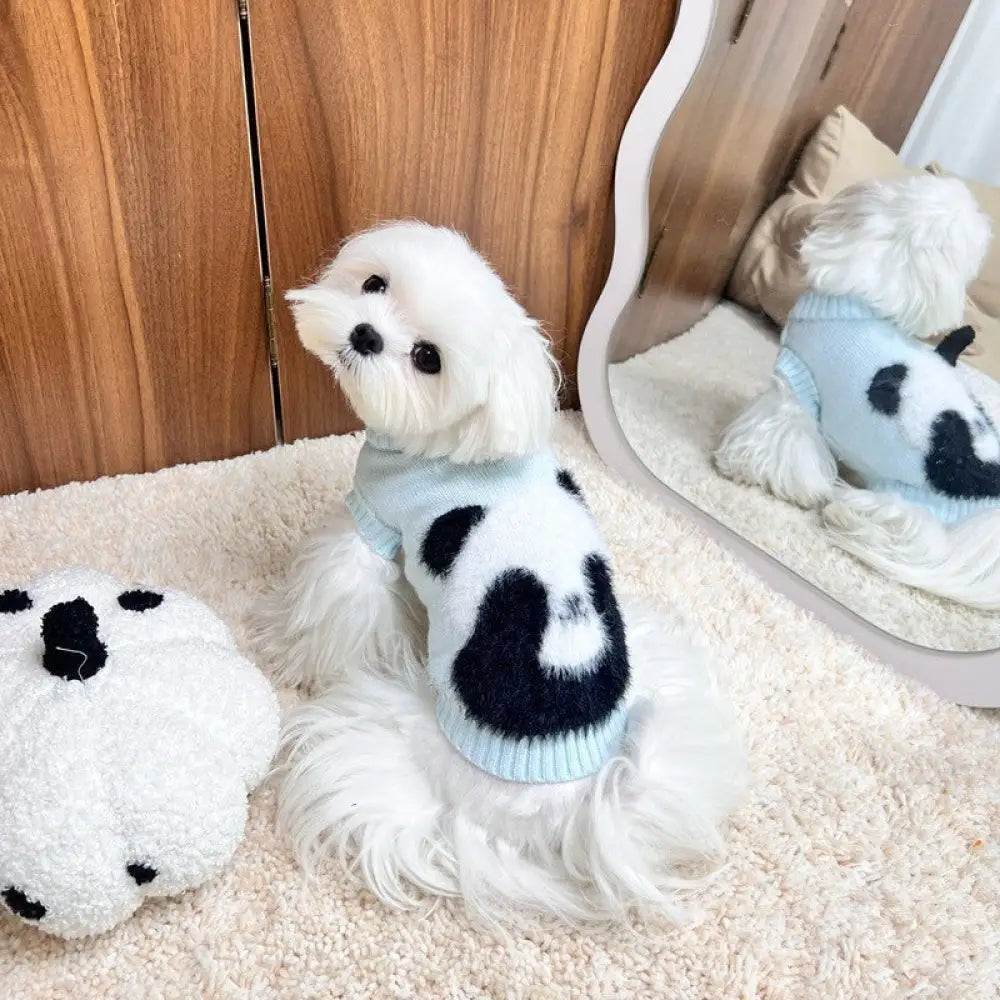 犬 秋冬 服装 ビション シュナウザー 猫 二足袖なし ニット 小型犬 ウェア ID2489