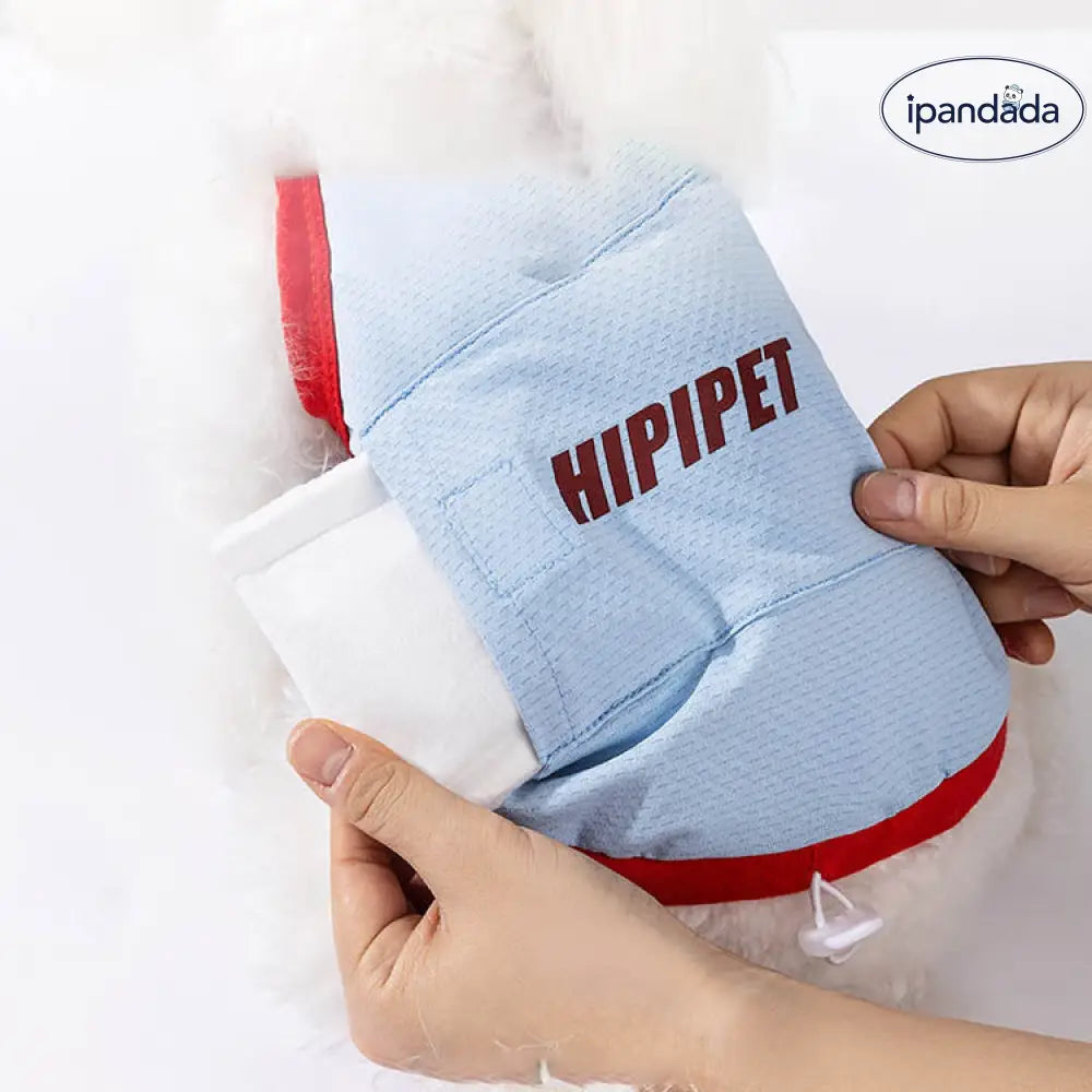 ID1253 犬 猫 ペット 夏 クール 冷却 保冷 散熱 ひんやり 服 衣類 ベスト 調節可能リード 保冷剤付き UVカット 日よけ アウトドア 人気 おすすめ ペット用品＞ウェア