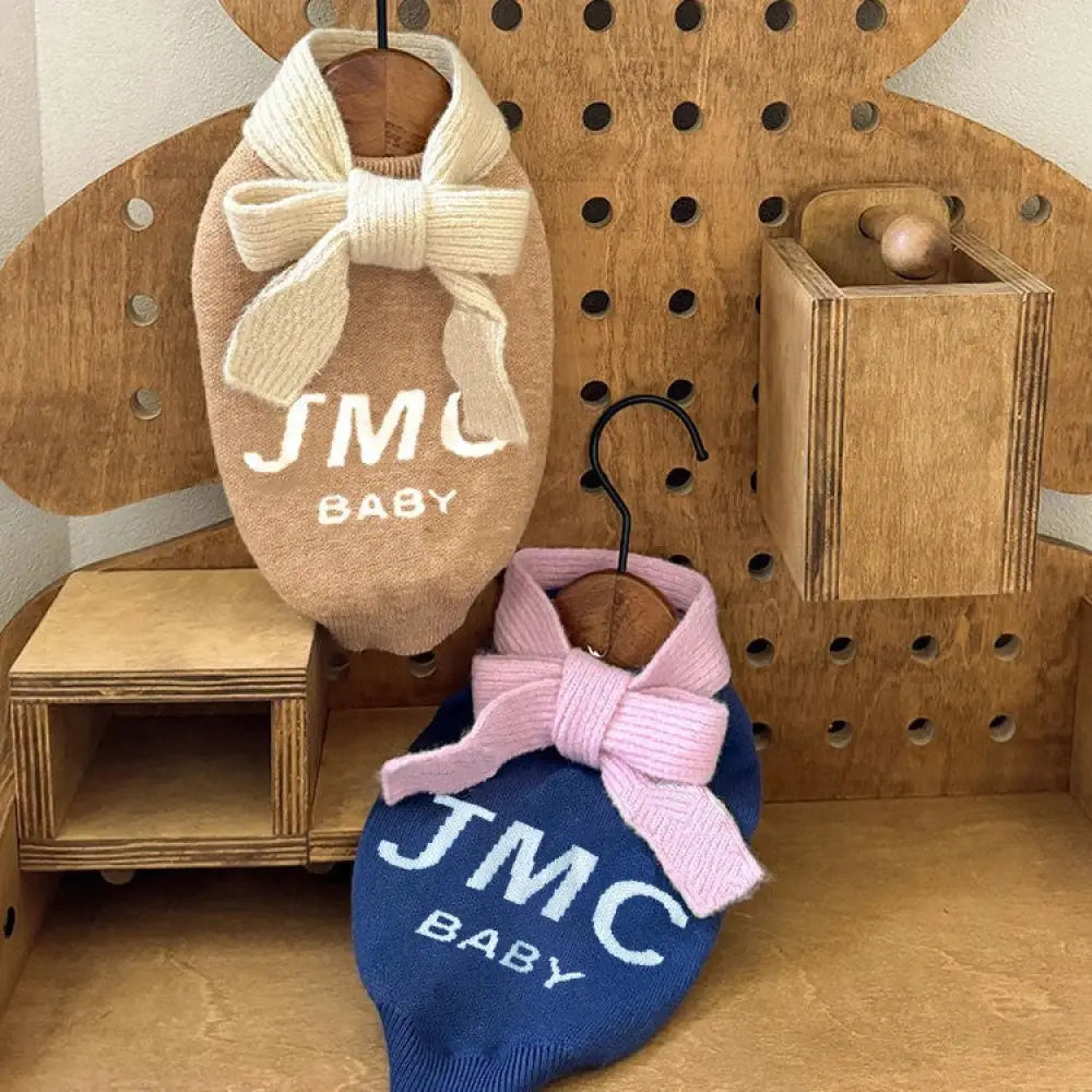 犬 猫 秋冬 保温 小さな スカーフ セーター ニット マルチーズ ポメラニアン シュナウザー 毛衣 猫の服 ID2649