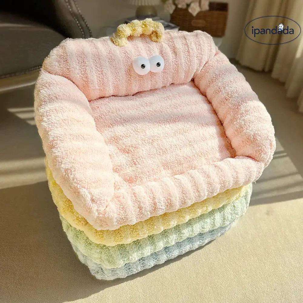 犬用 ベッド 冬用 暖かい ペット ソファ 小型犬 用 ベッド マット ソフトマット 冬用 子犬 専用 ベッド 猫用 ベッド ID2116