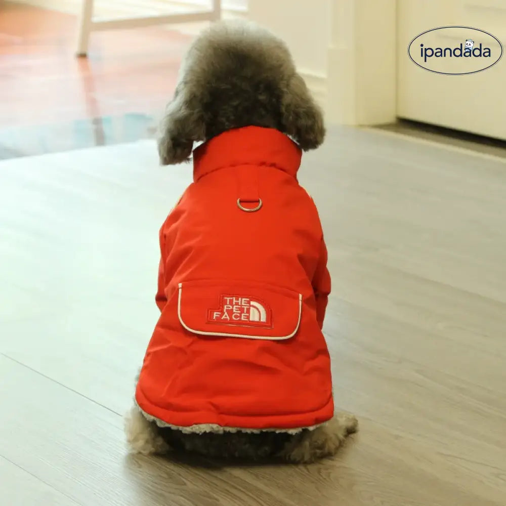 犬用 冬服 防水 おしゃれ スポーツジャケット 保温 小型犬 コットンジャケット テディベア ペットウェア 秋冬 犬 クリスマスプレゼント ID3242 ペット用品＞ウェア