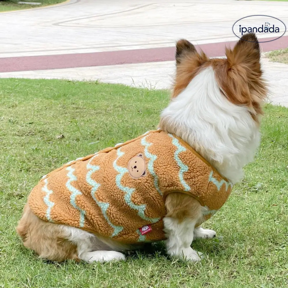 犬用 服 フレンチブル 秋冬用 タイディ コーギー 春用 加厚 フリース 保温 ボメ 中小型犬 ペット ビション ID3006