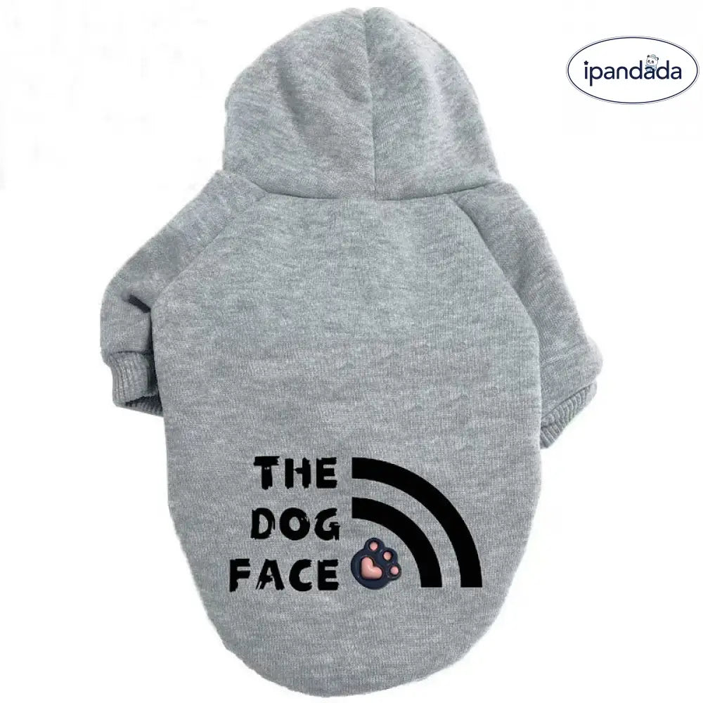 犬用 服 秋用 ペット サモエド 大型犬 保温 裏起毛 パーカー ID3601