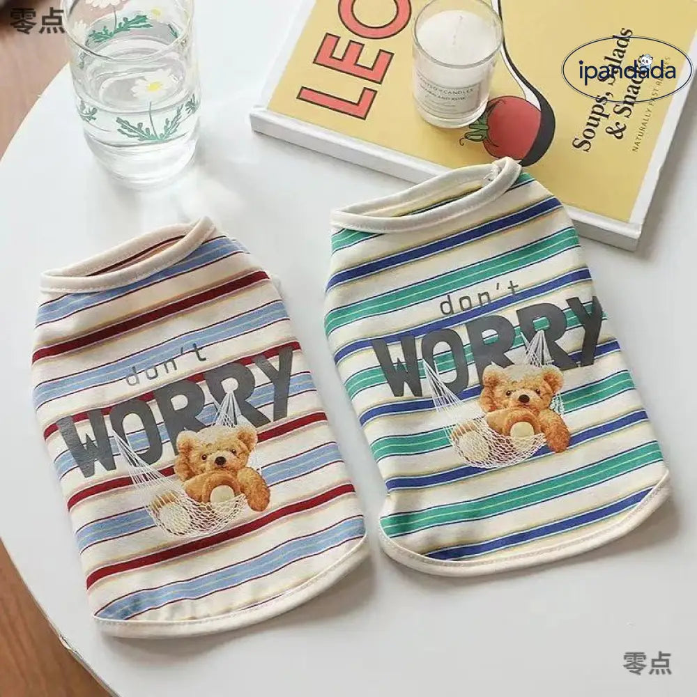 犬用 猫用 夏服 春夏 薄手 ストライプ ペット服 通気性 ベスト トイプードル ビション クール 涼しい 軽量 吸汗 快適 おしゃれ 小型犬 キャミソール タンクトップ ペットウェア 季節 散歩 室内用 紫外線対策 メッシュ素材 ペットファッション ID2130