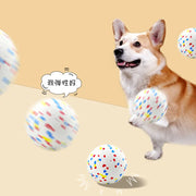 犬用 おもちゃボール 超弾力 静音設計 歯磨き効果 噛むおもちゃ 非毒性ゴム製 室内遊び対応 中～大型犬用 ID1114 ペット用品＞おもちゃ