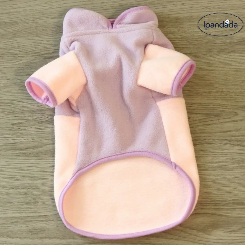 犬用 秋冬服 ダブルフェイス フリース スウェットシャツ ペットウェア 秋冬用 ビション・フリーゼ テディベア 犬用服 ID3555