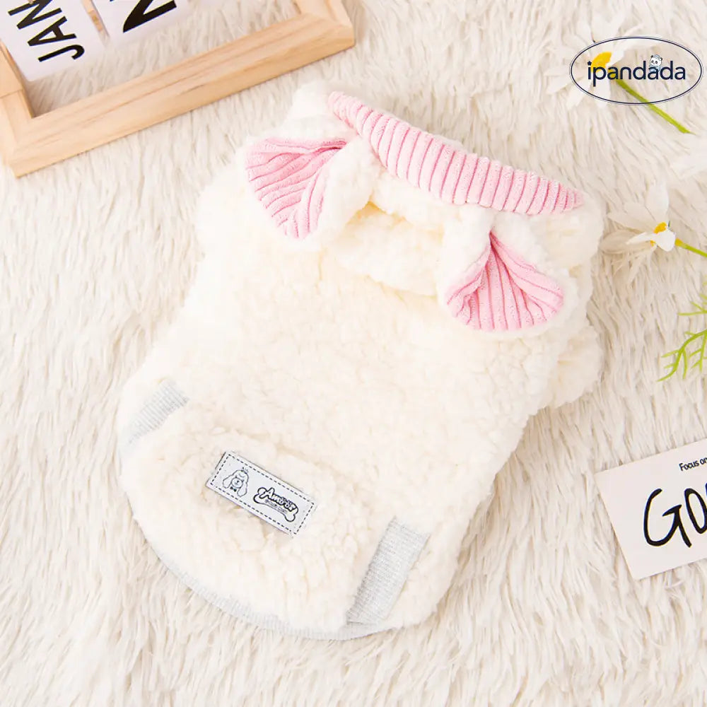 犬用ウェア 秋用 厚手 フリース コーギー服 テディ ベア ポメラニアン 小型犬 猫用 ペット服 ID2394