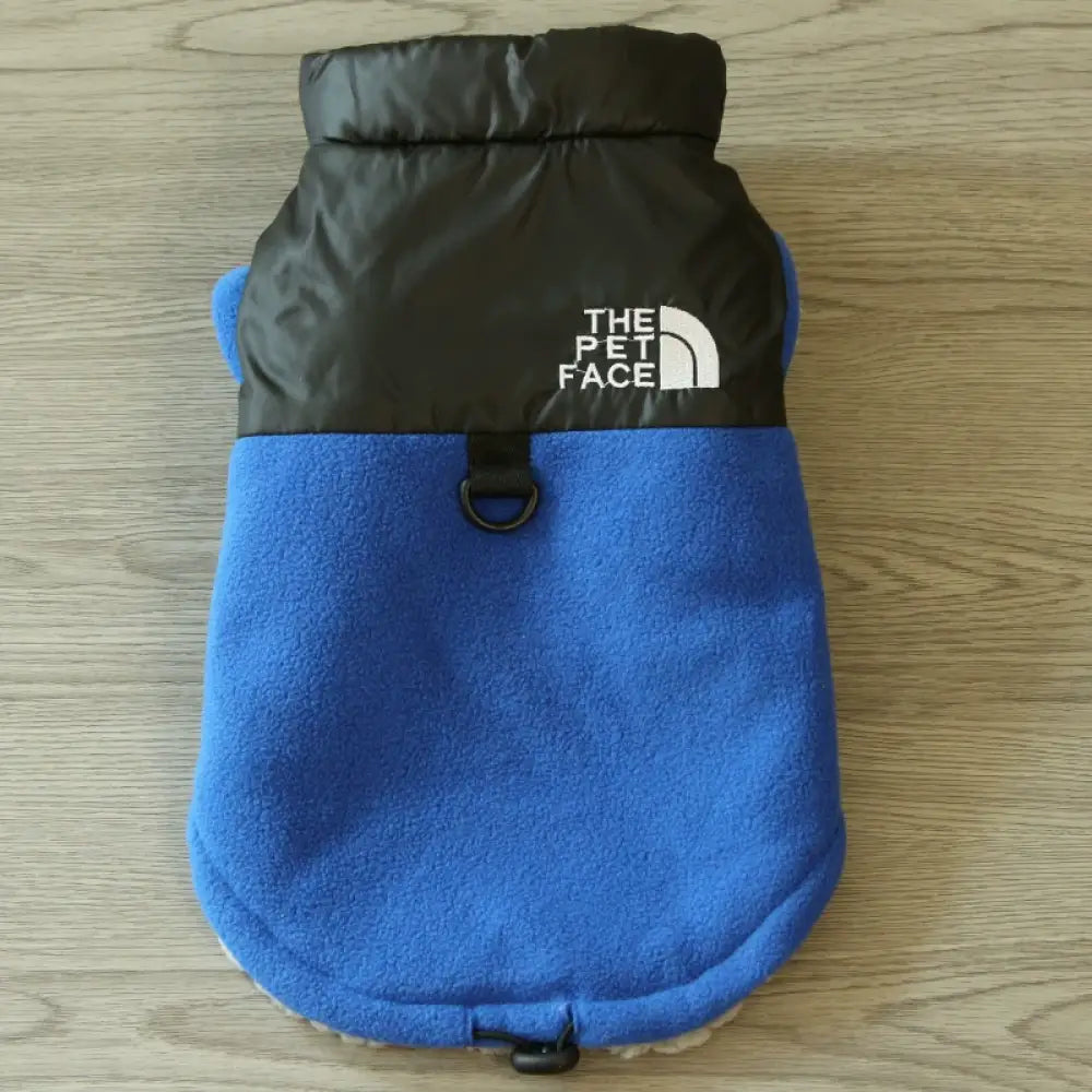 犬ダウン 犬 服 ドッグウェア ダウン風ベスト 犬 ダウンジャケット 犬の服 犬用洋服 袖なし ペット 前開き ペット服 ブルー / S（1.5~2KG） ペット用品＞ウェア