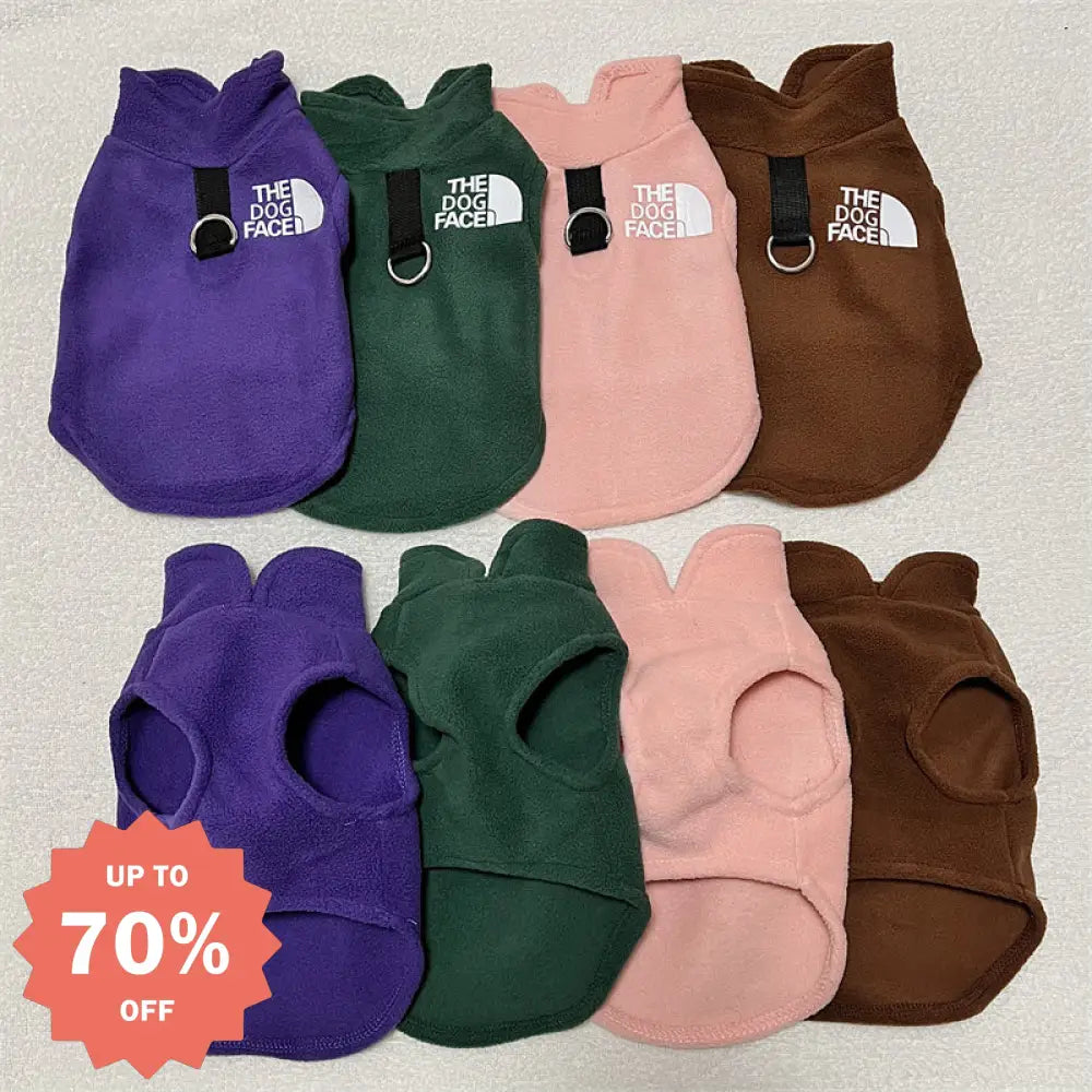 犬の服 ドッグフェイス リードフック付き ベスト S~2XL 犬服 the dog face ペットウェア 中ボア おしゃれ 可愛い 防寒 ペット用品＞ウェア