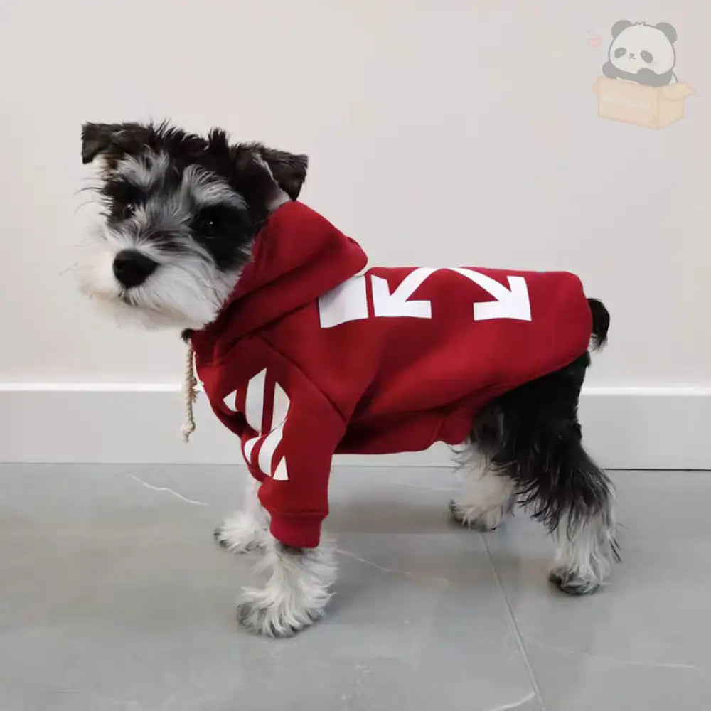 犬の服 ペット服 パーカー フード付き シュナウザー 着せやすい あったか シンプル レッド チワワ服 トイプードル服 おしゃれ かっこい 女の子 男の子 ペット用品＞ウェア