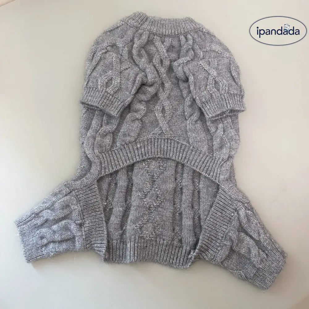 秋冬 新作 ペット 四脚 ニット 保温 セーター 犬 中小型 雪耐性 ビション ポメラニアン コーギー 帽子 ID2616