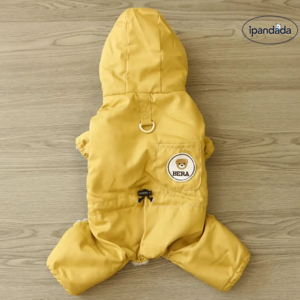 犬の服 冬用 保温 厚手 綿入り コート ビション・テディ用ペット服 秋冬用 ID3254