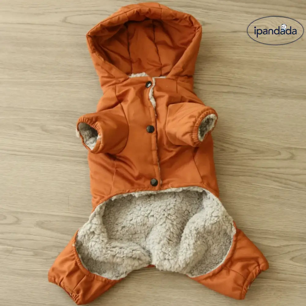 犬の服 冬用 保温 厚手 綿入り コート ビション・テディ用ペット服 秋冬用 ID3254