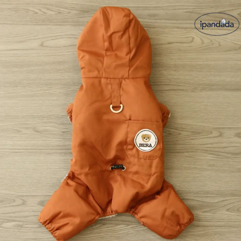 犬の服 冬用 保温 厚手 綿入り コート ビション・テディ用ペット服 秋冬用 ID3254