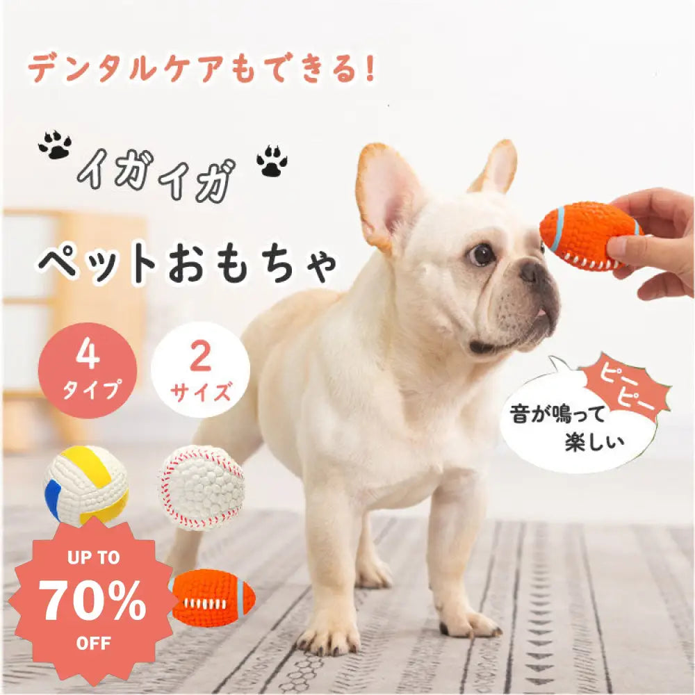 ID880 犬のおもちゃ 犬用オモチャ ラテックス 清潔 安全 小型犬用 中 大型犬用 シンプルデザイン４タイプ ドッグトイ 強くて柔らかい 囓っても壊れない 弾む 転がす 踏む 齧る 音が出る ワンちゃんも楽しい ペット用品＞おもちゃ