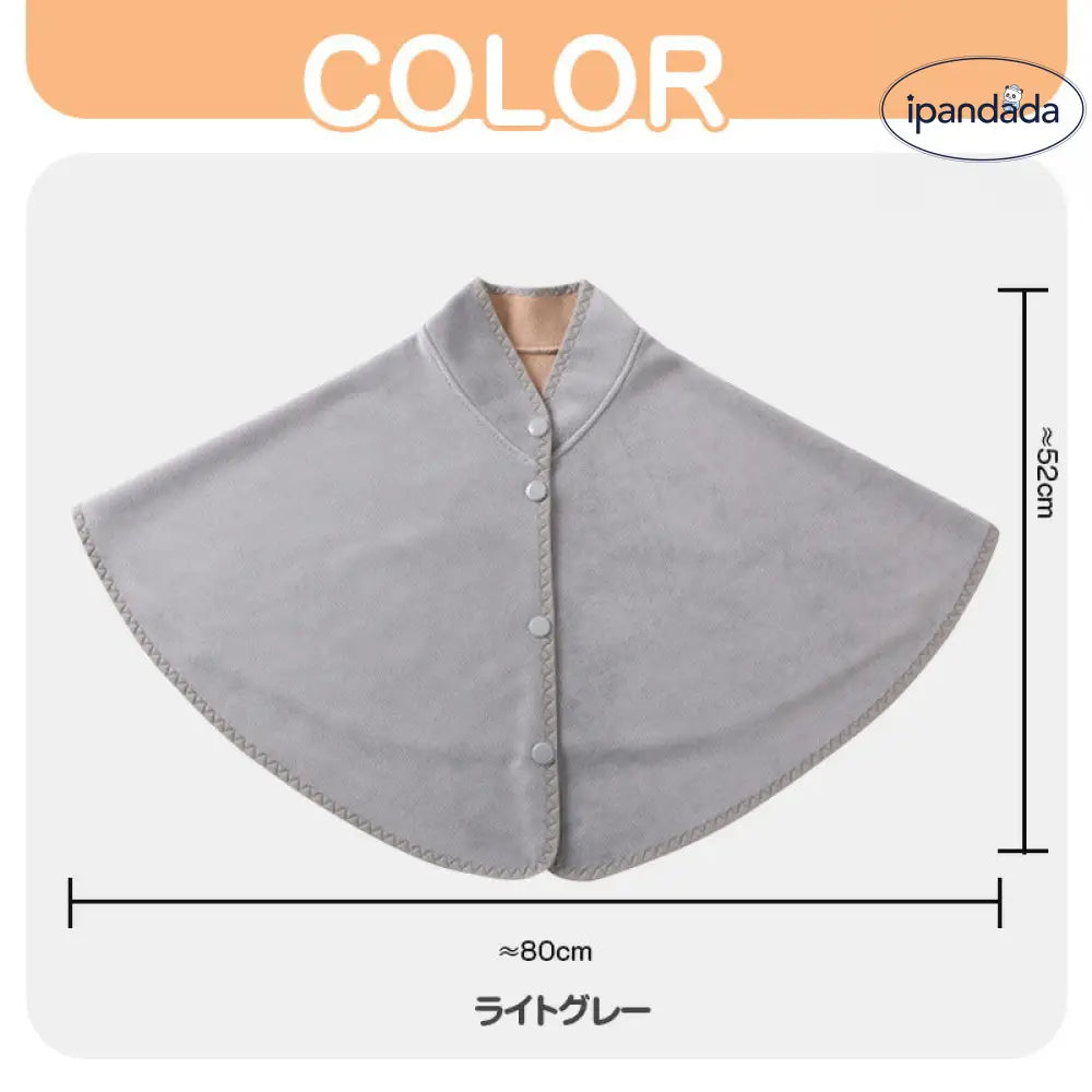 レディース カバー ルームウェア 部屋着 冬 パジャマ 暖かい あったか ふわふわ リラックスウェア プレゼント ギフト もこもこ 家事 ID3641 ライトグレー / フリー インテリア雑貨＞ファッション雑貨