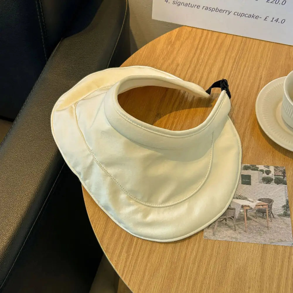 ID1481 レディース 遮光サンハット UVカット 折りたたみ ツバ広 コンパクトロール アウトドア 帽子 おしゃれ 軽量 通気性 日焼け防止 2色 ベージュ / 55cm-60cm インテリア雑貨＞ファッション雑貨