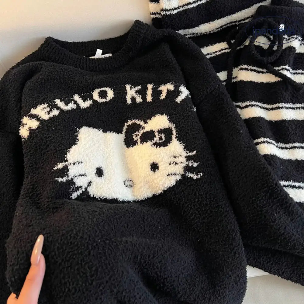 パジャマ レディース 秋冬 もこもこ セットアップ 可愛い キャラクター ルームウェア 長袖 長ズボン 柔らかい 防寒 あったか 部屋着 冬用 プレゼント かわいい クリスマスプレゼント おしゃれ クリスマス ギフト 人気 セット