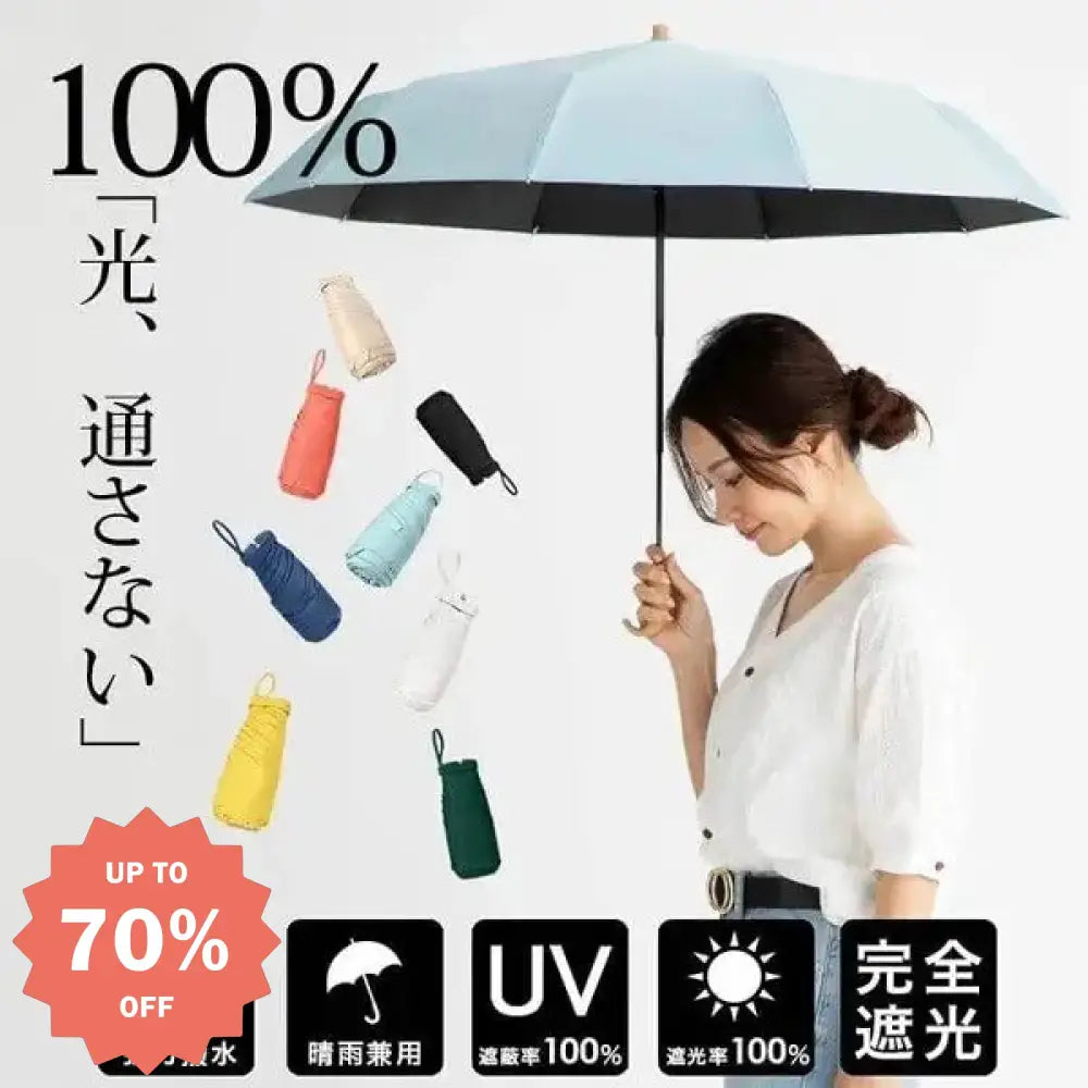 ID1218 人気の軽量で丈夫 携帯用 UVカット UPF50 + 折りたたみ 晴雨兼用 超速乾 日傘 UVカット 紫外線防止 晴雨兼用 折りたたみ傘 女性用 コンパクト 軽量 携帯便利 遮陽 プレミアム 高密度 遮熱 おしゃれ