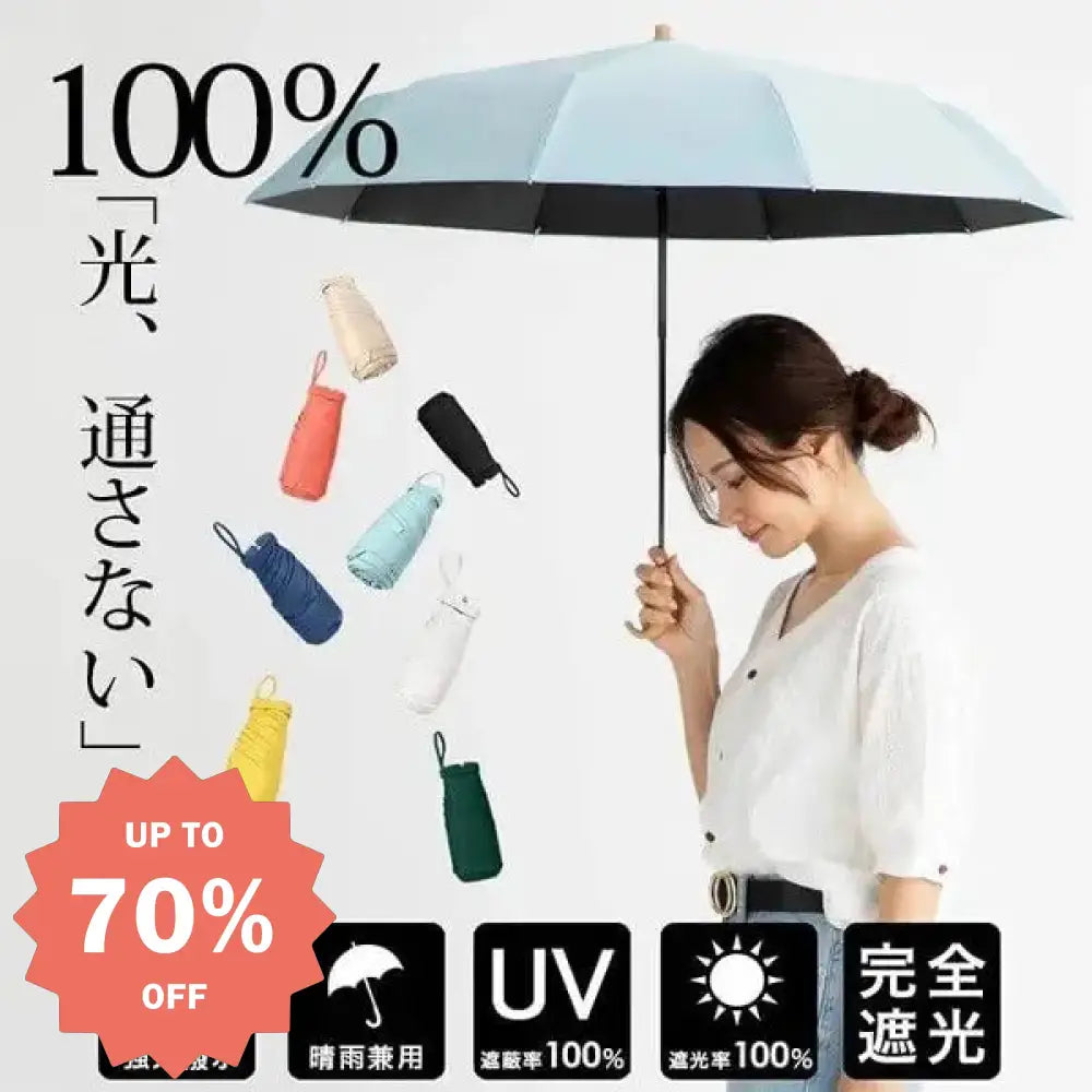 ID1218 人気の軽量で丈夫 携帯用 UVカット UPF50 + 折りたたみ 晴雨兼用 超速乾 日傘 UVカット 紫外線防止 晴雨兼用 折りたたみ傘 女性用 コンパクト 軽量 携帯便利 遮陽 プレミアム 高密度 遮熱 おしゃれ