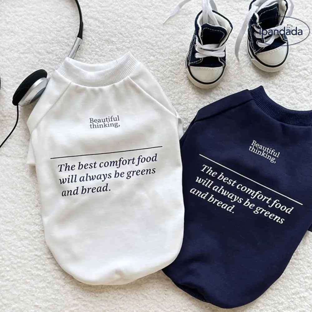 レター Tシャツ 韓国風 人気 インスタ ペット服 トイプードル 秋 シュナウザー Tシャツ ビション 柴犬 服 綿100% 薄手 涼しい 通気性 快適 軽量 おしゃれ 小型犬 室内用 外出用 洗える スポーツ用 ペットウェア ID2375