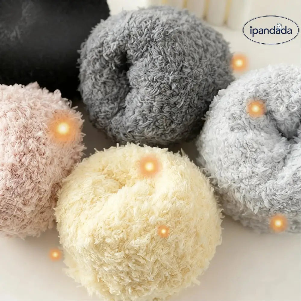 ルーム用 フリース キャラクター ソックス レディース 秋冬 保温 裏起毛 厚手 ゆったり コーラルフリース 足元 スリープ ロング ソックス ID3040