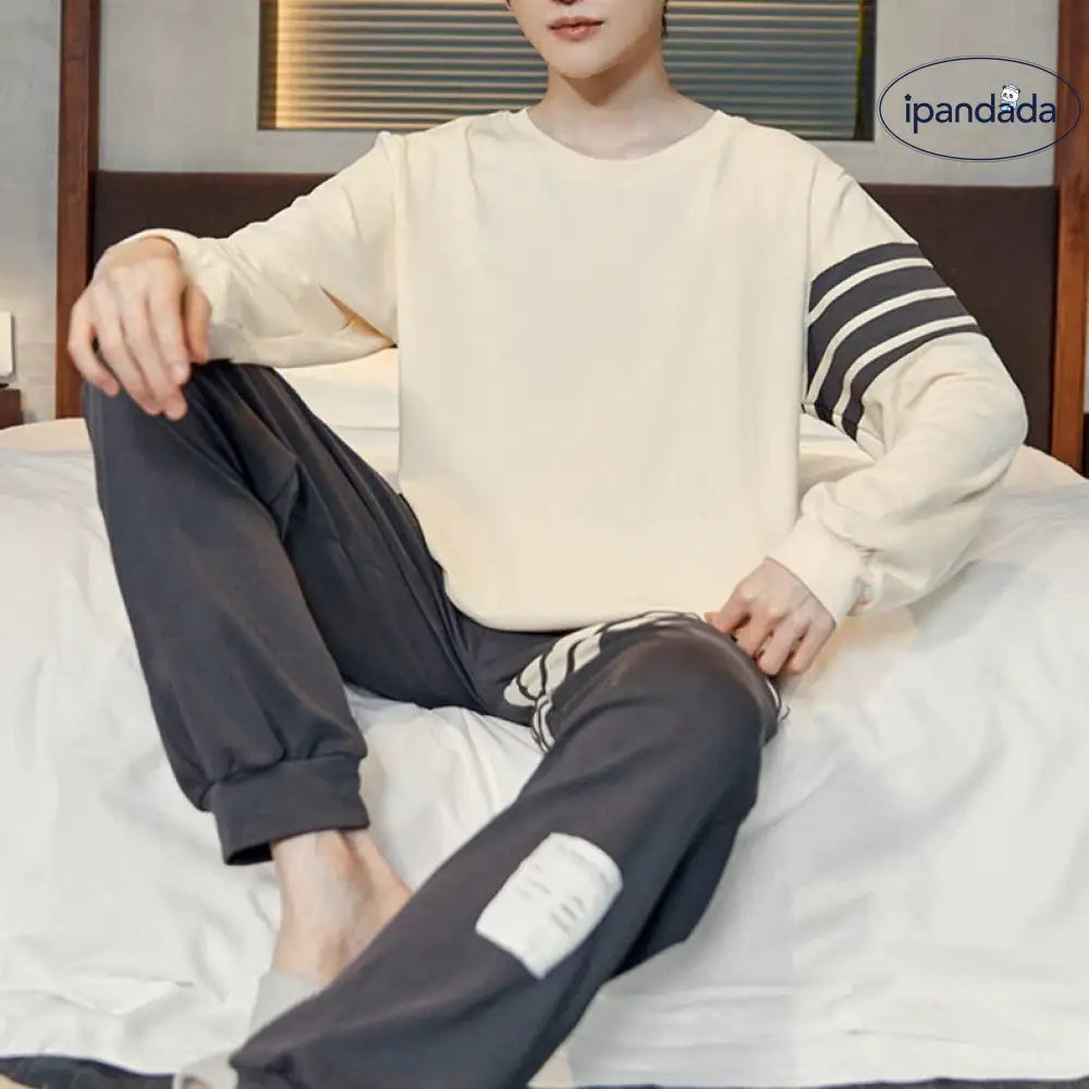 ルームウェア メンズ 上下 パジャマ メンズ 上下セット ホームウェア メンズ 部屋着 長袖 春 秋 冬 柔らかい 修学旅行 高校生 メンズ＞セットアップ