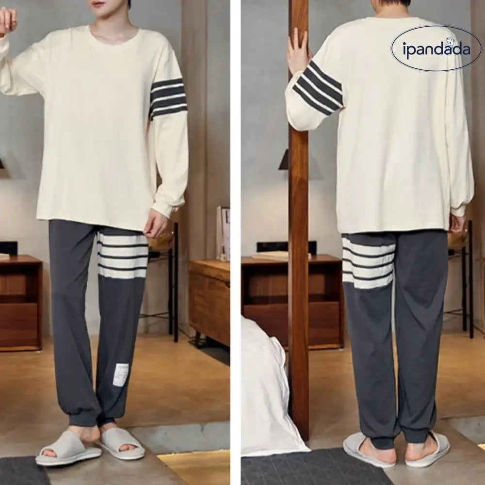 ルームウェア メンズ 上下 パジャマ メンズ 上下セット ホームウェア メンズ 部屋着 長袖 春 秋 冬 柔らかい 修学旅行 高校生 メンズ＞セットアップ