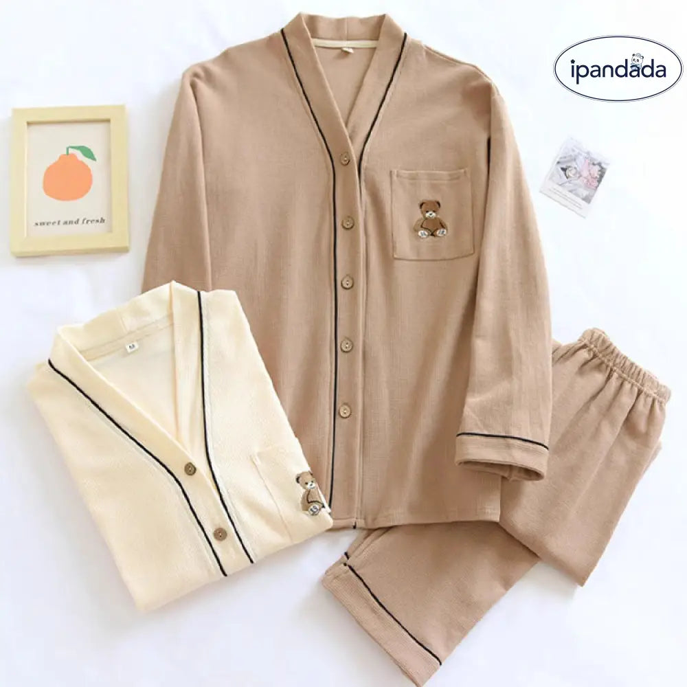 ルームウェア 綿 セットアップ 長袖 トップス ロングパンツ コットン カップル パジャマ メンズ レディース ルームウェア 部屋着 スウェット 上下セット パジャマ 春 秋 カットソー きれいめ 大人 カジュアル カップル＞セットアップ