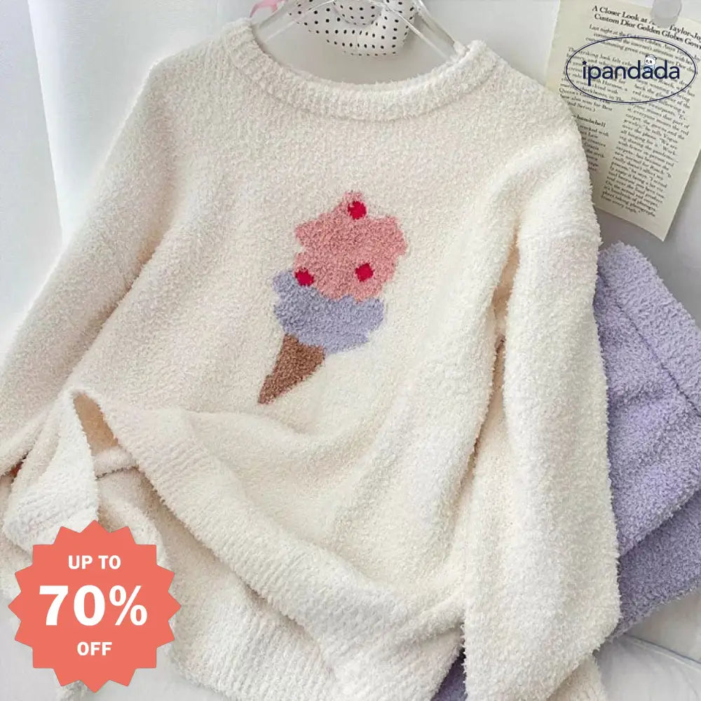 ルームウェア プルオーバー 部屋着 レディース シンプル 大人 おしゃれ かわいい もこもこ ふわふわ あったか 無地 セットアップ レディース＞セットアップ