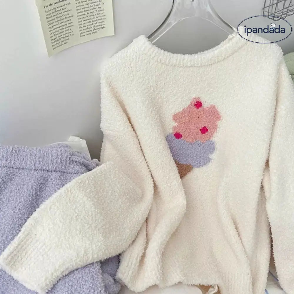 ルームウェア プルオーバー 部屋着 レディース シンプル 大人 おしゃれ かわいい もこもこ ふわふわ あったか 無地 セットアップ レディース＞セットアップ