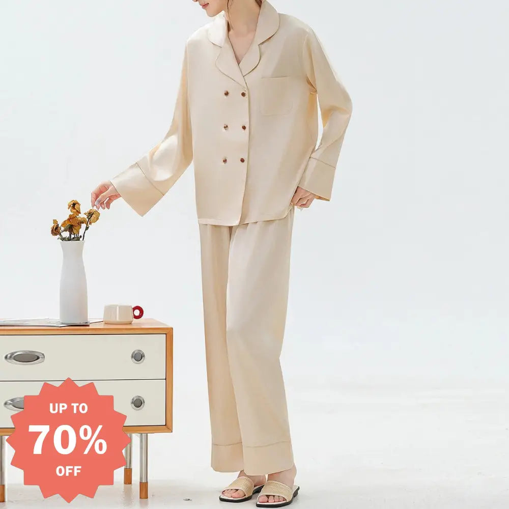 ルームウェア レディース 春秋 新作 長袖 ロングパンツ 高級感 パジャマセット ID3910