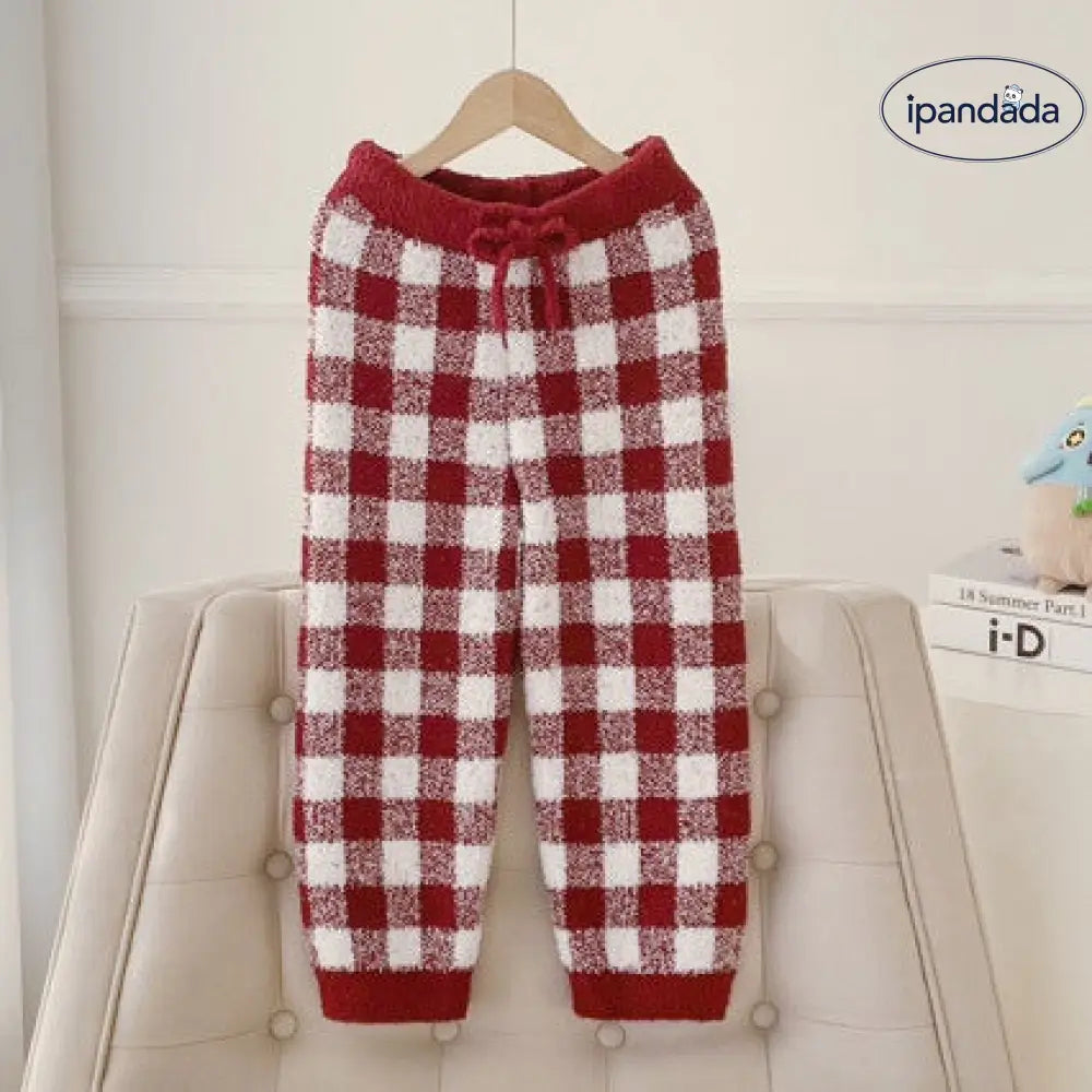 可愛い 親子 クリスマス クマ柄 子供用 男女兼用 ルームウェア パジャマ セット ID3083