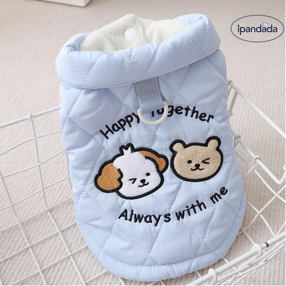 シュナウザー 犬用 服 小型犬 汚れ防止 屋内 外出 散歩 牽引可能 四足 服 ポメラニアン ID3287