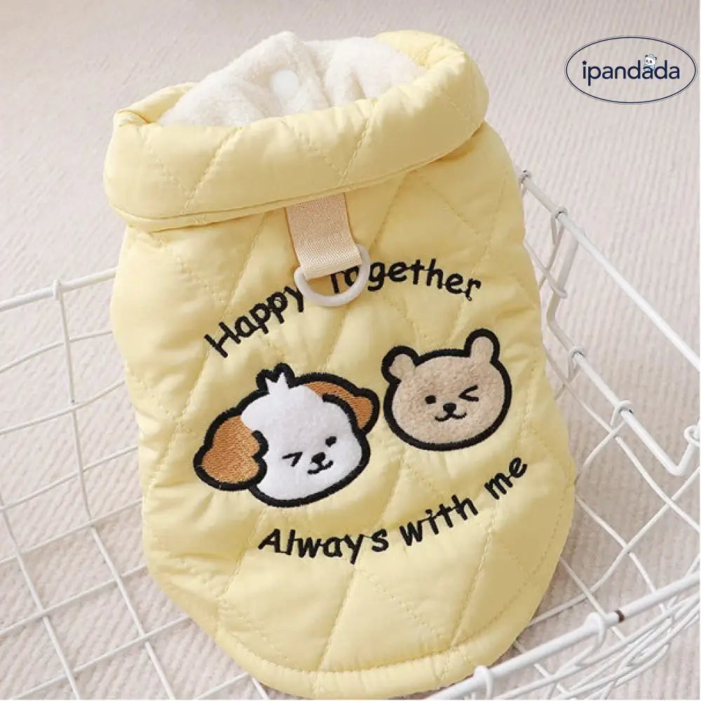 シュナウザー 犬用 服 小型犬 汚れ防止 屋内 外出 散歩 牽引可能 四足 服 ポメラニアン ID3287