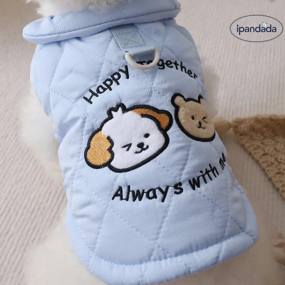 シュナウザー 犬用 服 小型犬 汚れ防止 屋内 外出 散歩 牽引可能 四足 服 ポメラニアン ID3287